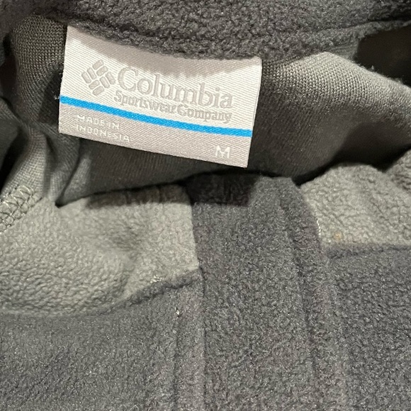 COLUMBIA Gray Classic fleece size M - Picture 3 of 9